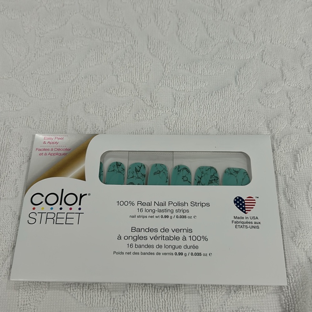 Color street limited edition “Set In Stone” Lot of 5 nail wraps NWT. - Picture 9 of 14